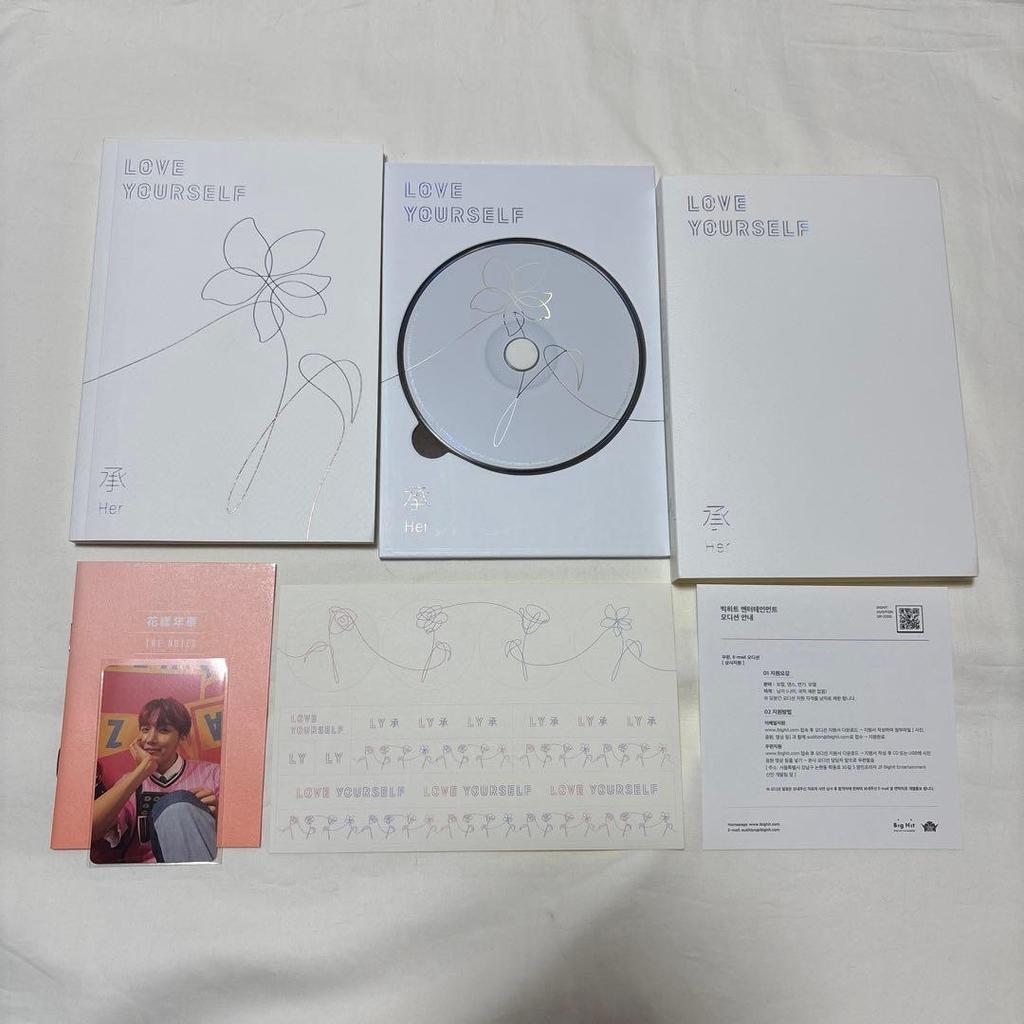 [USED] BTS Love Yourself "Her" LOVE Four Forms
