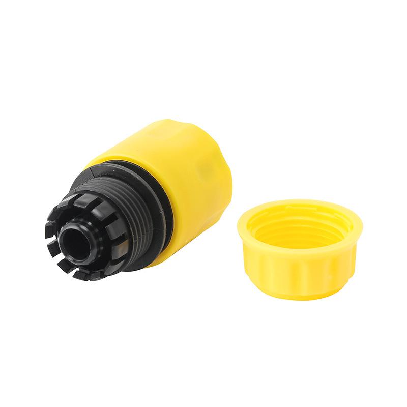 Earth Gold 4-Point Plastic Quick Connect Water Pipe Connector