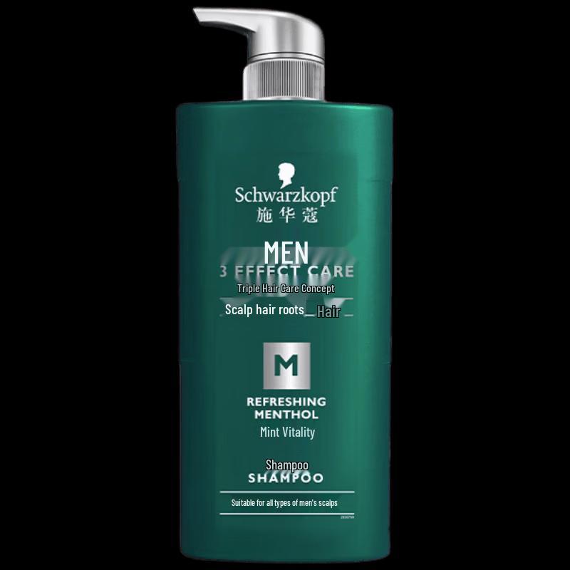 Schwarzkopf Men s Peppermint Vitality Shampoo