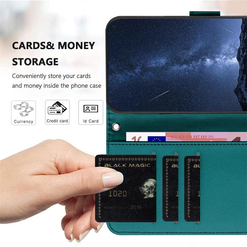 Flip Case for Xiaomi Poco C40 C50 C51 C55 C61 C65 C75 M7 X7 Pro 4G 5G Leather Cover Casing