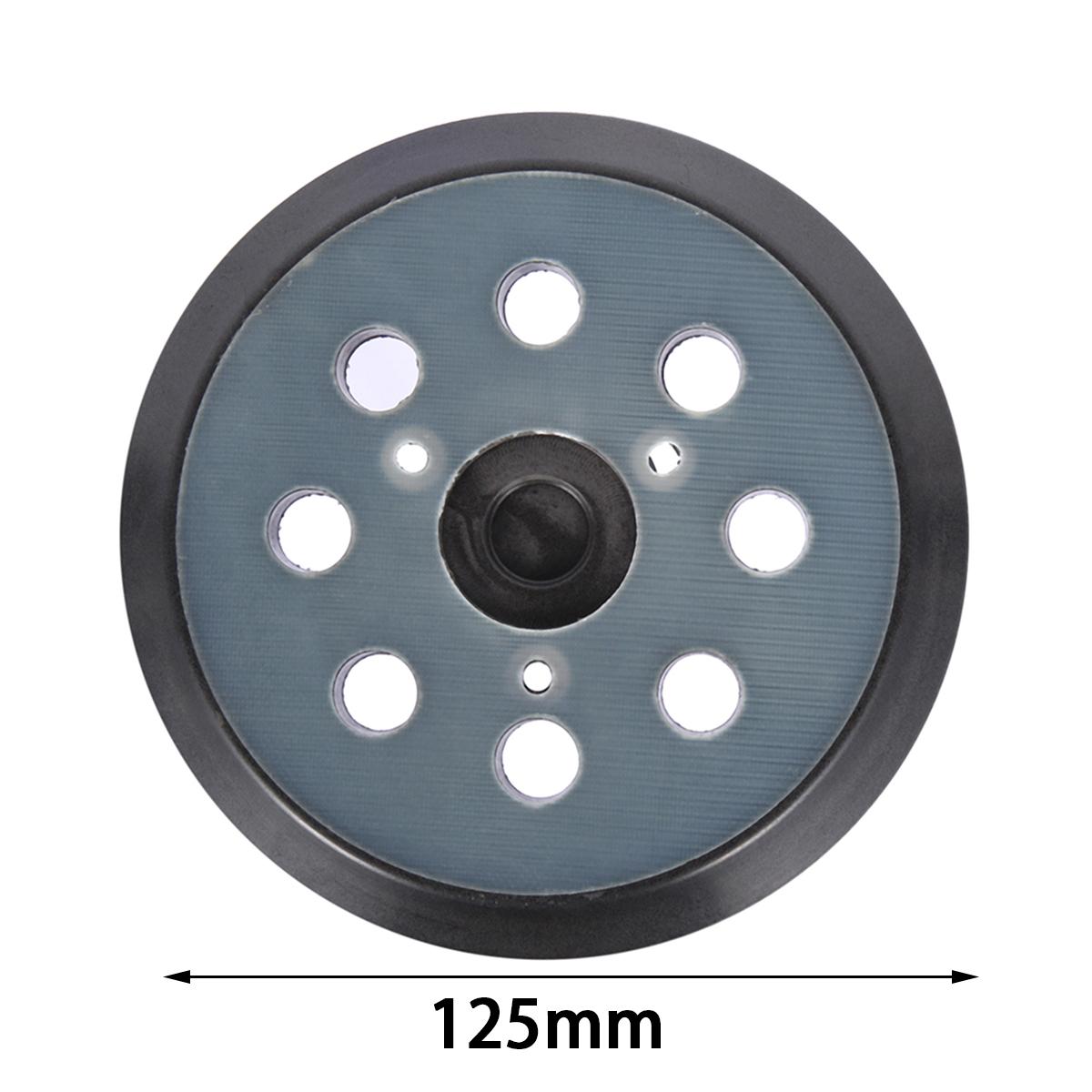 

125 мм шлифовальная подложка 8-отверстий подложка шлифовального диска подложка шлифовальные подложки с липучкой для электрической орбитальной шлифовальной машины полировка шлифовальных принадлежностей 5Inch 3 Nails