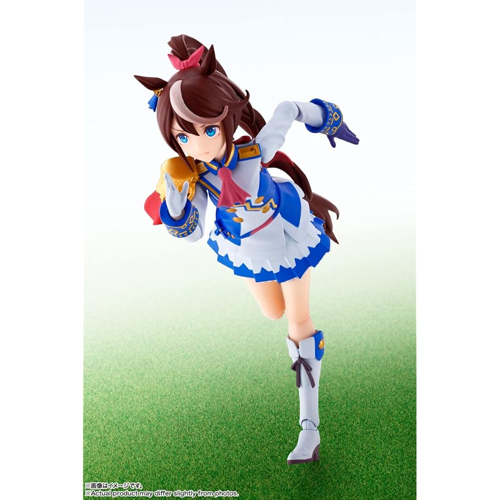 TAMASHII NATIONS S.H. Figuarts Uma Musume Tokai Teio Special Edition 125mm PVC ABS Painted Action Figure