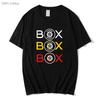 F1 Tshirt Mini Car Clothes Box Box Box T-Shirts Womens Tops Fashion Games Men Clothing Oversized Y2k Tee Summer Soft