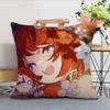Star Rail Soft Comfortable Pillow Honkai Case for Sofa Living Room Home Cute Office Tribbie Decor Protective Covers