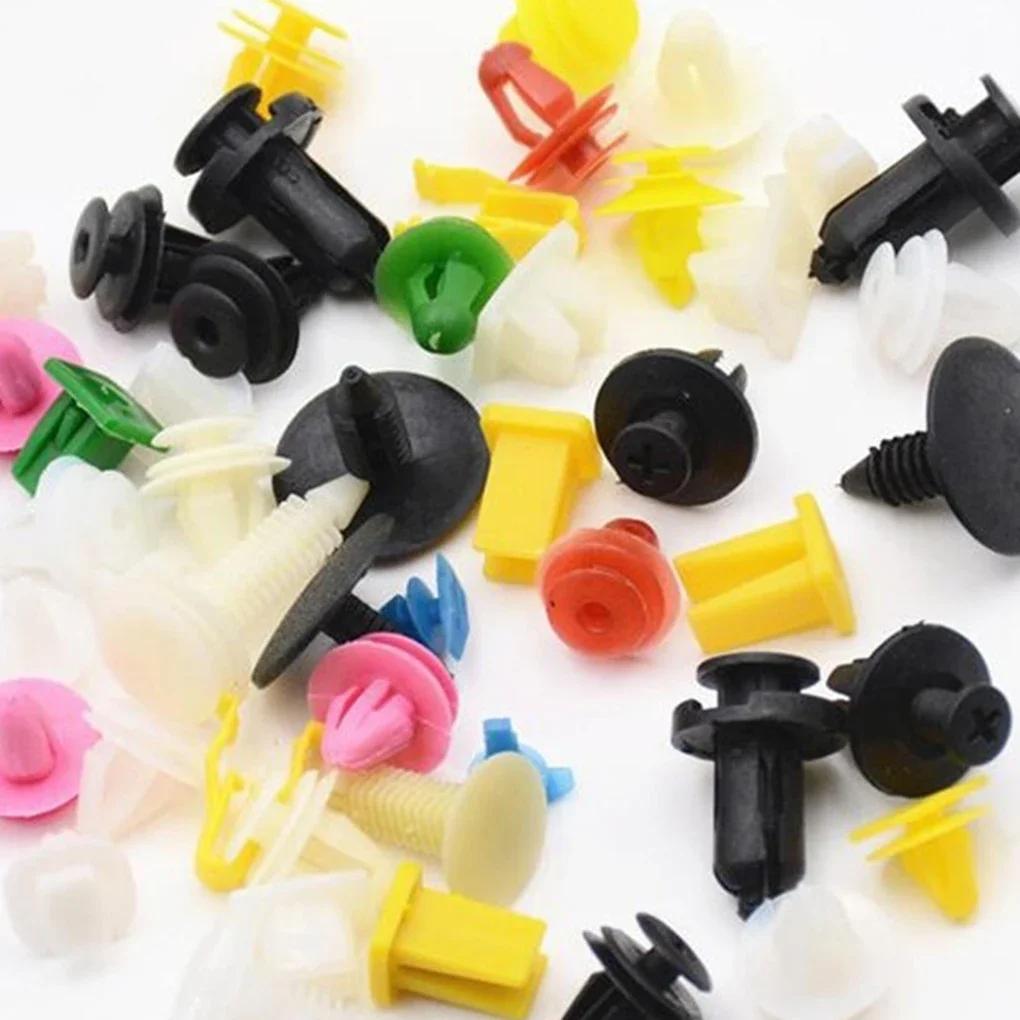 1000pcs Universal Mixed Auto Fastener Car Bumper Clips Retainer Car Fastener Rivet Door Panel Liner for All Car