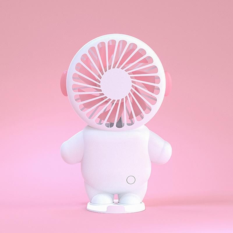 Astronaut Handheld Small Fan Portable Astronaut Silent for Office  Dormitory