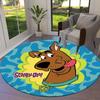 1 alfombra redonda de Scooby Doo, Hecha de poliéster, Perfecta para decorar sillas de oficina, salas de estar, una alfombra decorativa vibrante