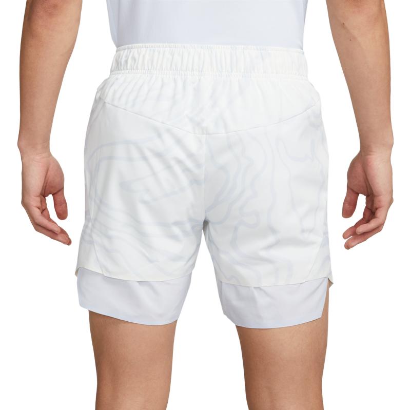 Nike Logo Lace Tennis Shorts Men Shorts Football-Grey Black DR6600-085