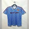 Classic Red Devils Jersey, Host and Guest No. 7 Ronaldo No. 10, Rooney Single Top, Retro Football Jersey, One Piece Will Be Sent On Behalf of You.