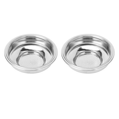 Single Dose Double Layer Filter Basket Stainless Steel Coffee Filter Basket for 58mm Coffee Machine Handle