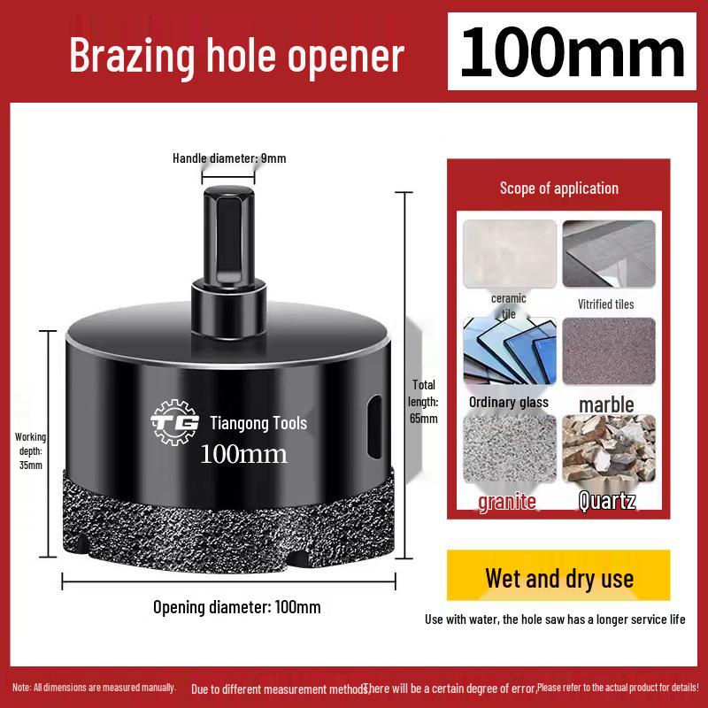 Tiangong Glas- och kakelborr för marmor- och keramiska ytor