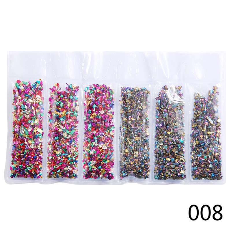 

Ногти Ногти Гравий Nail Art Красота ногтей Продукты для ногтей Красота ногтей Фрагментированные украшения