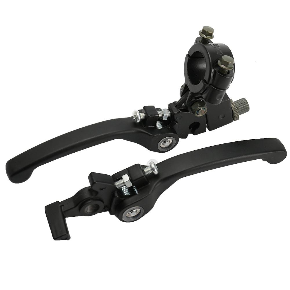 Folding Clutch   Brake Lever Handle Pit Dirt Bike Parts