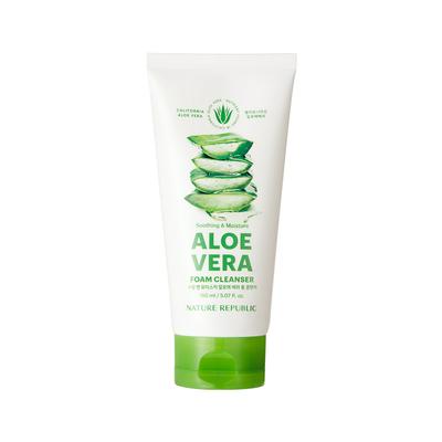 Detergente schiumogeno lenitivo e idratante all'aloe vera 150 ml