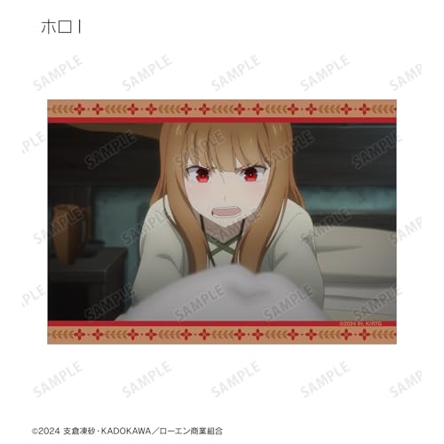 TV Anime "Spice and Wolf: Merchant Meets the Wise Wolf" Trading Holo Stills Bromide 14-Piece Box