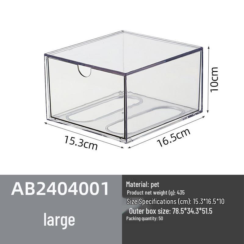 Grenzüberschreitende Sonnenbrillen Acryl Aufbewahrungsbox: Mehrschichtiges Desktop-Schubladen-Ausstellungsregal Staubdichtes Regal