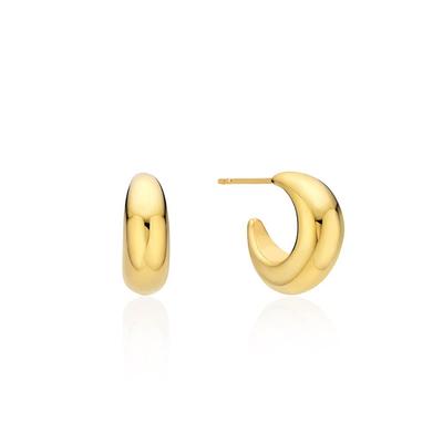 H Edition Silver (Y) Volume Hoop Earrings Hl6E42603Y9Xxx