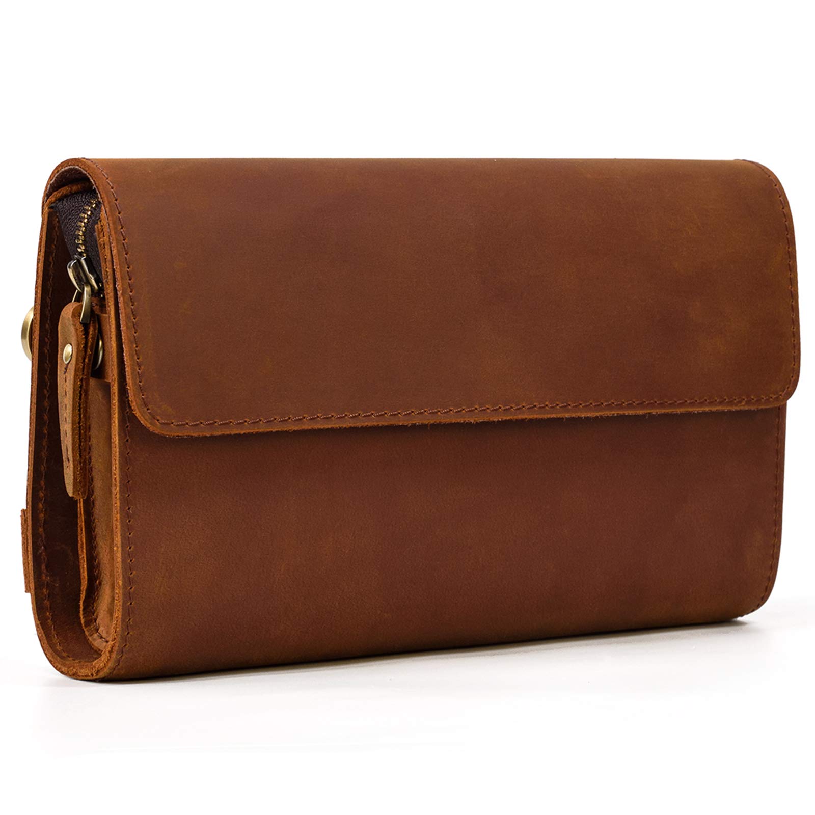 

Другий Оригінальний Великий Шкіряний Клатч Сумісний з Ручним Клатчем Популярна Легка [wifreo] Сумка, Шкіра, Чоловічий, Місткість, Сумка, Смартфони, світло-коричневого кольору