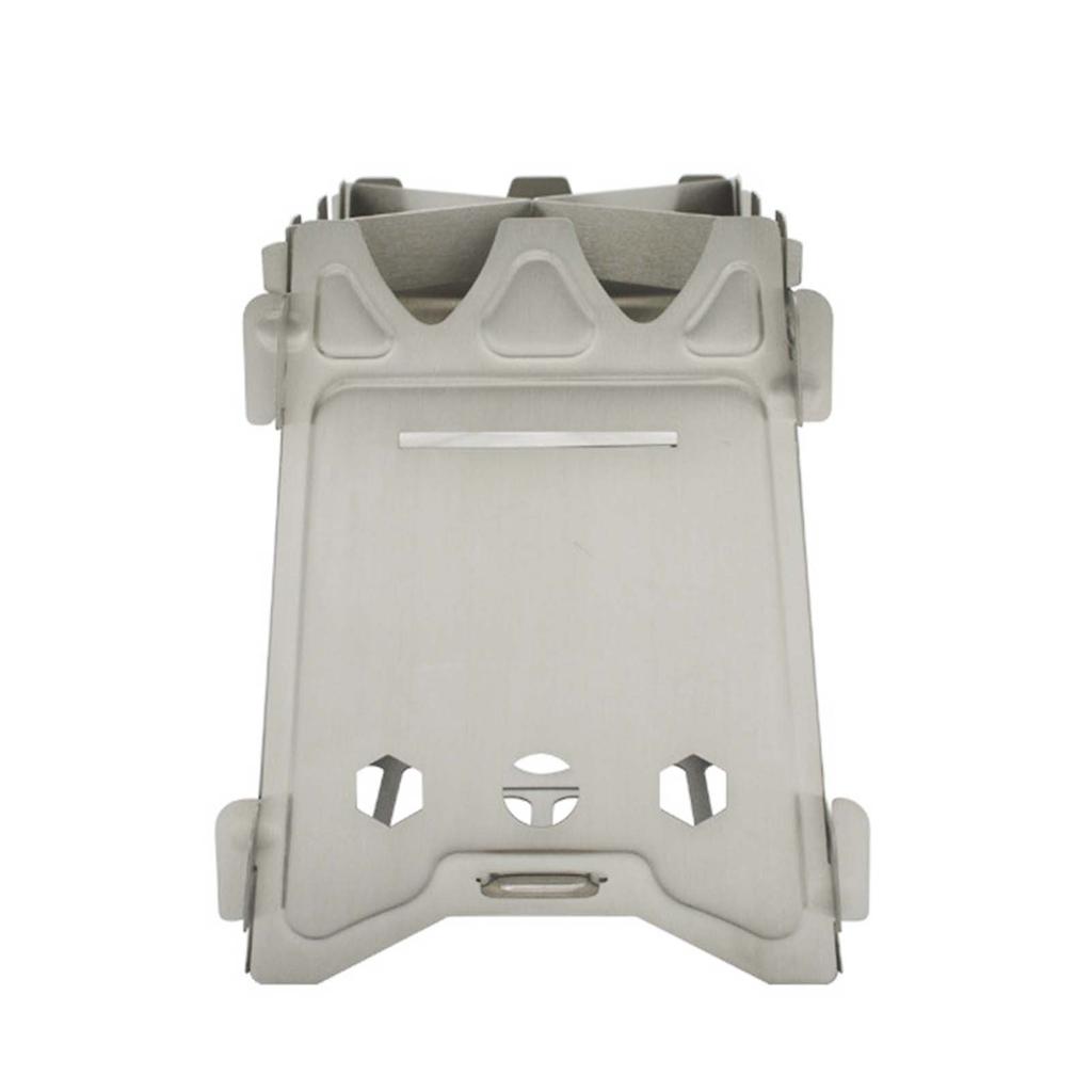 Wood Burning Camping Stove Folding Lightweight Wood Stove for Hiking Camping Picnic BBQ