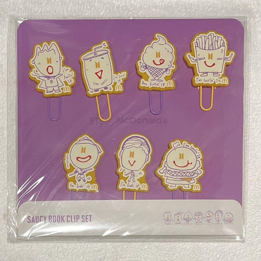 

[USED] BTS x McDonald s COLLABORATION BOOK CLIP