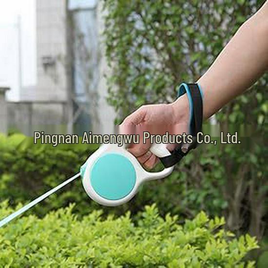 Adjustable Non-slip Nylon Dog Leash with Pet Wrist Strap