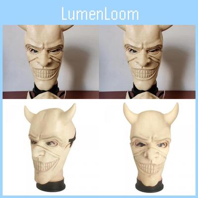 Telefonul Negru Halloween Mască de Telefon Horror Set de Accesorii Costum Latex Pentru Copii și Adulți