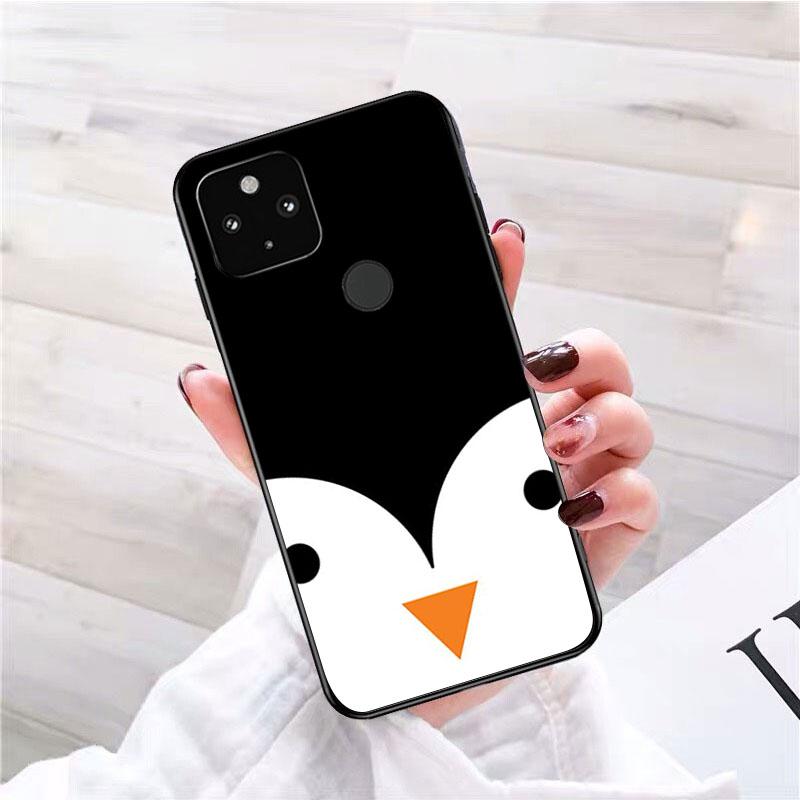 Urocze Etui na Telefon z Pingwinem dla Google Pixel 7 Pro 7 6A 6 Pro 5A 4A 3A Pixel 4 XL Pixel 5 6 4 3 XL 3A XL 2 XL