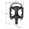 2x Bicycle Pedals Accessory Replace Parts Supplies High Performance Ultralight Non Slip Easy