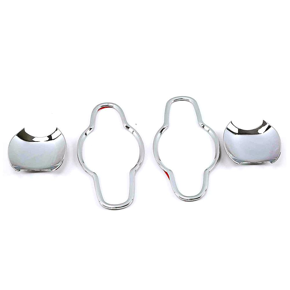 Carbon Fiber Printed For Toyota C-HR CHR 2016-2020 Exterior Side Door Handle Cover Moulding Chrome Door Bowl Trim Frame Bezel