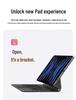 Floating Magnetic Bluetooth Keyboard with Seven-Color Backlight for iPad Magic Keyboard Pro 11/12.9/13-inch.