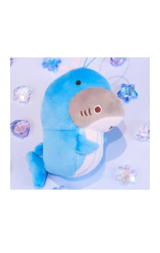 Official Mashumocchi Big Plush Toy (Baby Shark) (Bite-sized "Whale" Approx. 10cm)