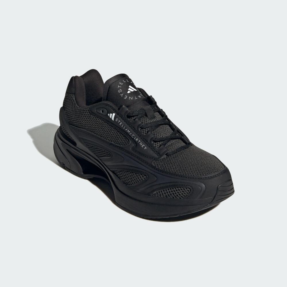 Adidas أديداس باي ستيلا مكارتني ملابس رياضية 2000 حذاء رياضي أسود أساسي من ستيلا مكارتني للجنسين IF9015 أسود أساسي/أسود عملي/أبيض حذاء