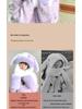 Plüsch Cartoon Baby Mützen-, Handschuh- und Schal-Set – Niedliche, Warme, Vielseitige Winterkleidung für Kinder
