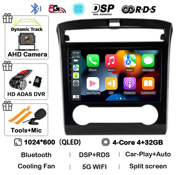 Android 14 Carplay Auto WIFI+4G For Hyundai Tucson IX35 2020 2021 2022 GPS Navigation Car Radio Multimedia Video Player Stereo