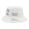 New Era Golf Eimerhut mit Archivgröße GF BUCKET01 ARCHIVE LOGO AO WHI Logo, Weiß, M/L,