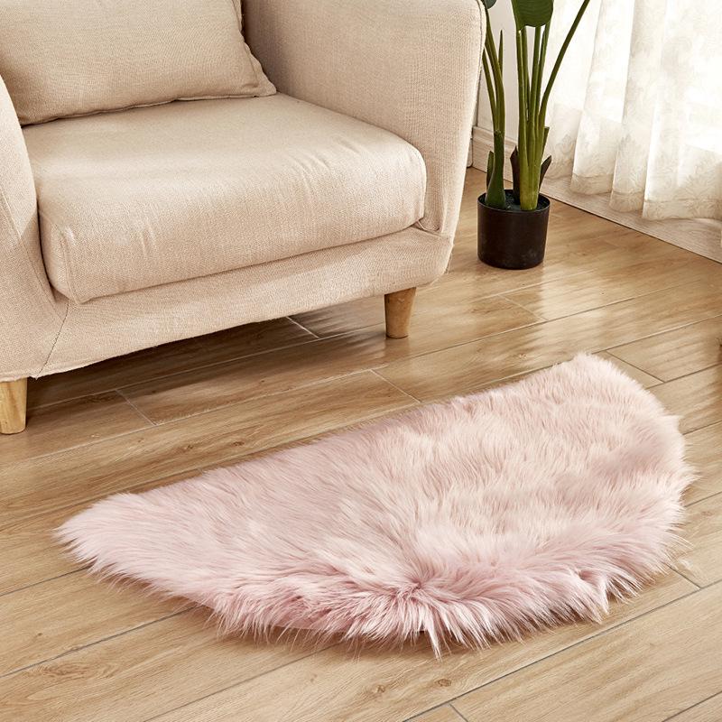 Semi-Circular Door Mat & Chair Cushion for Home - Cold Protection Floor Mat for Living Room, Bedroom, and More