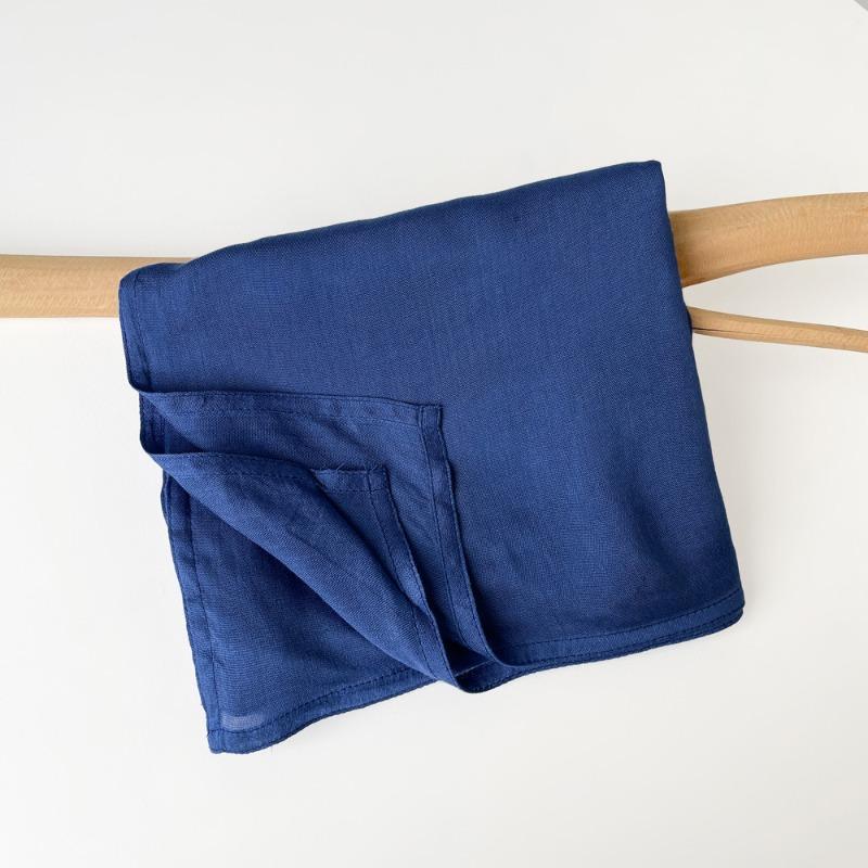 Summer cotton and linen scarf solid color simple sunscreen shawl women's high-end silk scarf yarn headscarf