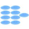 10Pcs Urinal Screens Deodorizer Splash Proof Long Lasting Odor Removal Urinal Mat for Toilet