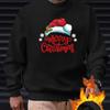 Christmas Day Ideal for Casual Outings & Friend Gatherings: Men's Crew Neck Sweatshirt
