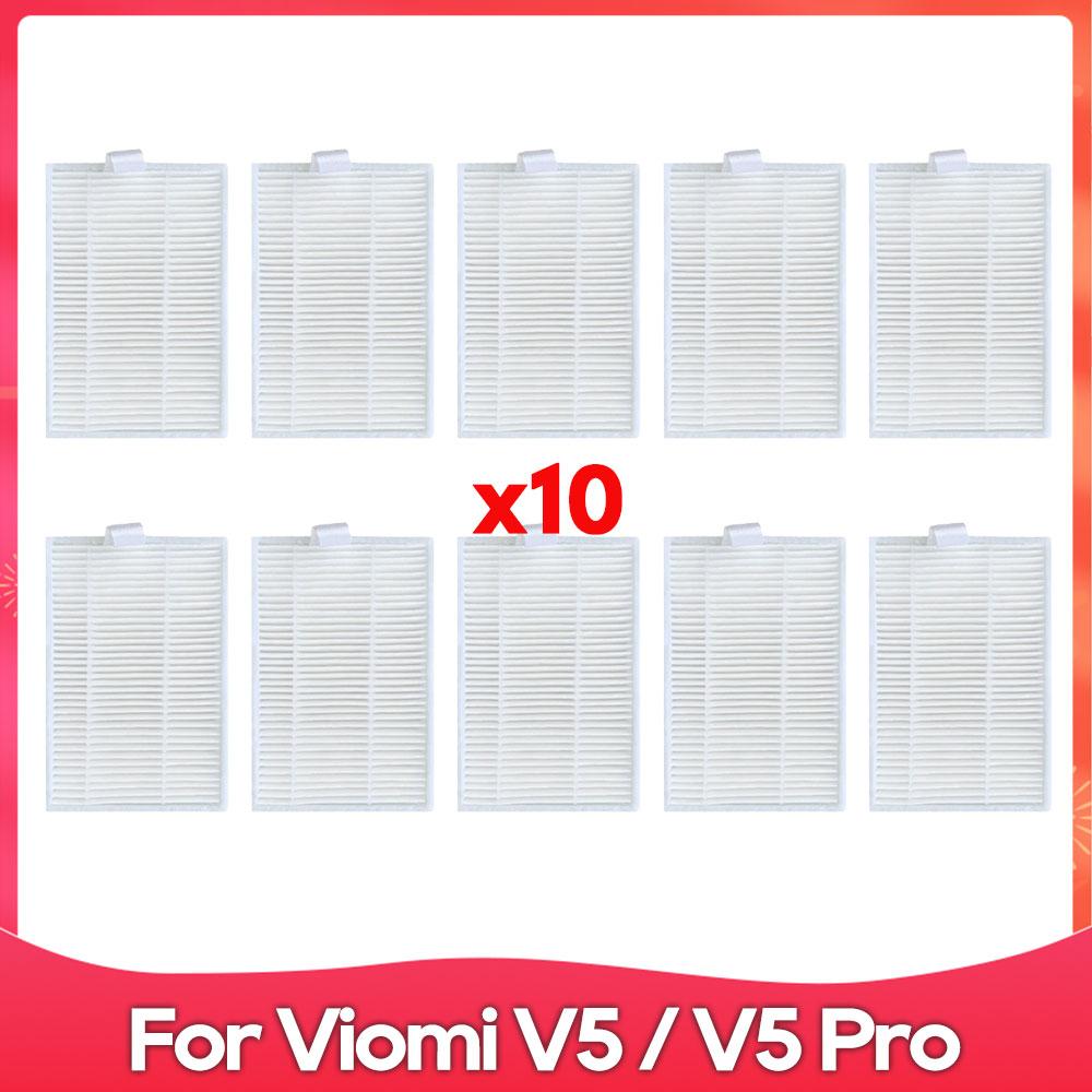 Fit For Viomi Alpha 2 Pro / V5 / V5 Pro / Xiaomi Robot Vacuum E5 / C108 Hepa Filter Robot Vacuum Cleaner Accessory Spare Part