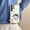 INS A Mao Phone Case For Samsung S 24 Fe 25 Ultra Plus 20 Lite 21 30 22 23 24 22 Ultra 5G Fundas