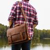 Büffelledertasche Computer Buffalo Hunter Leder Laptoptasche