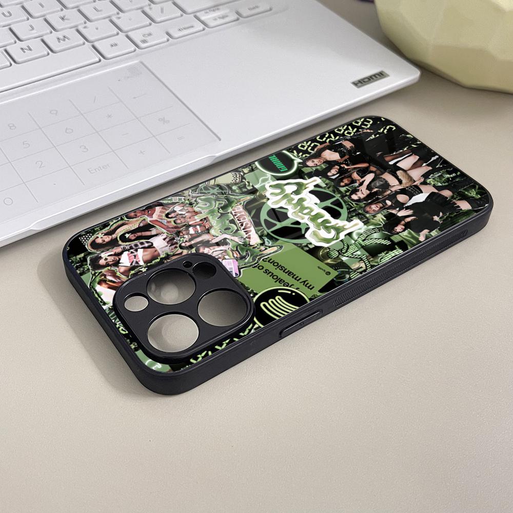 K-Katseye Gabriela Girls Phone Case Tempered Glass For IPhone 16 13 14 17 12 15 11 Pro Max Plus Mini XR SE2020 Coque