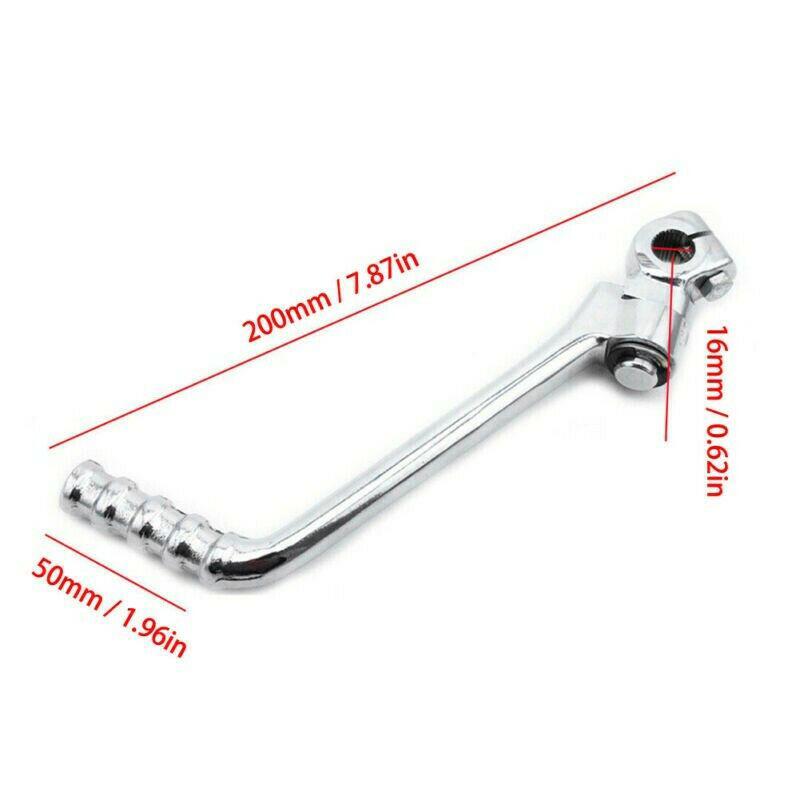 Motorcycle Kick Starter Lever Start Pedal For Kawasaki KE KL/KLX/KX/KDX/KZ/125/175/200 16Mm-A87Q