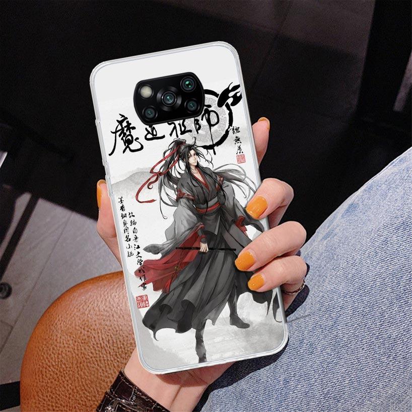 Anime Mo Dao Zu Shi Phnoe Case for Xiaomi Poco X5 X6 X7 Pro X4 Gt F7 Ultra M8 M7 Redmi 15C 15 13C 13 12C 12 Unique Cover Coque P