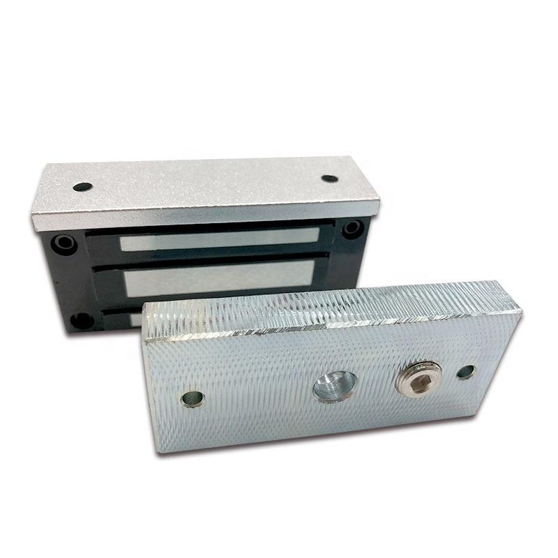 DFD 60KG 100Lbs Single Door Mounted Magnetic Lock Polished Finish Easy Installation Durable Aluminum Alloy Construction