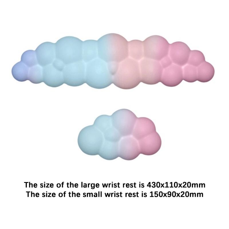 Soft Ergonomic Cloud Mouse Wrist Rest Silicone Pad Rest Desk Wrist Support Ergonomic Mouse Pad For Extended Computer