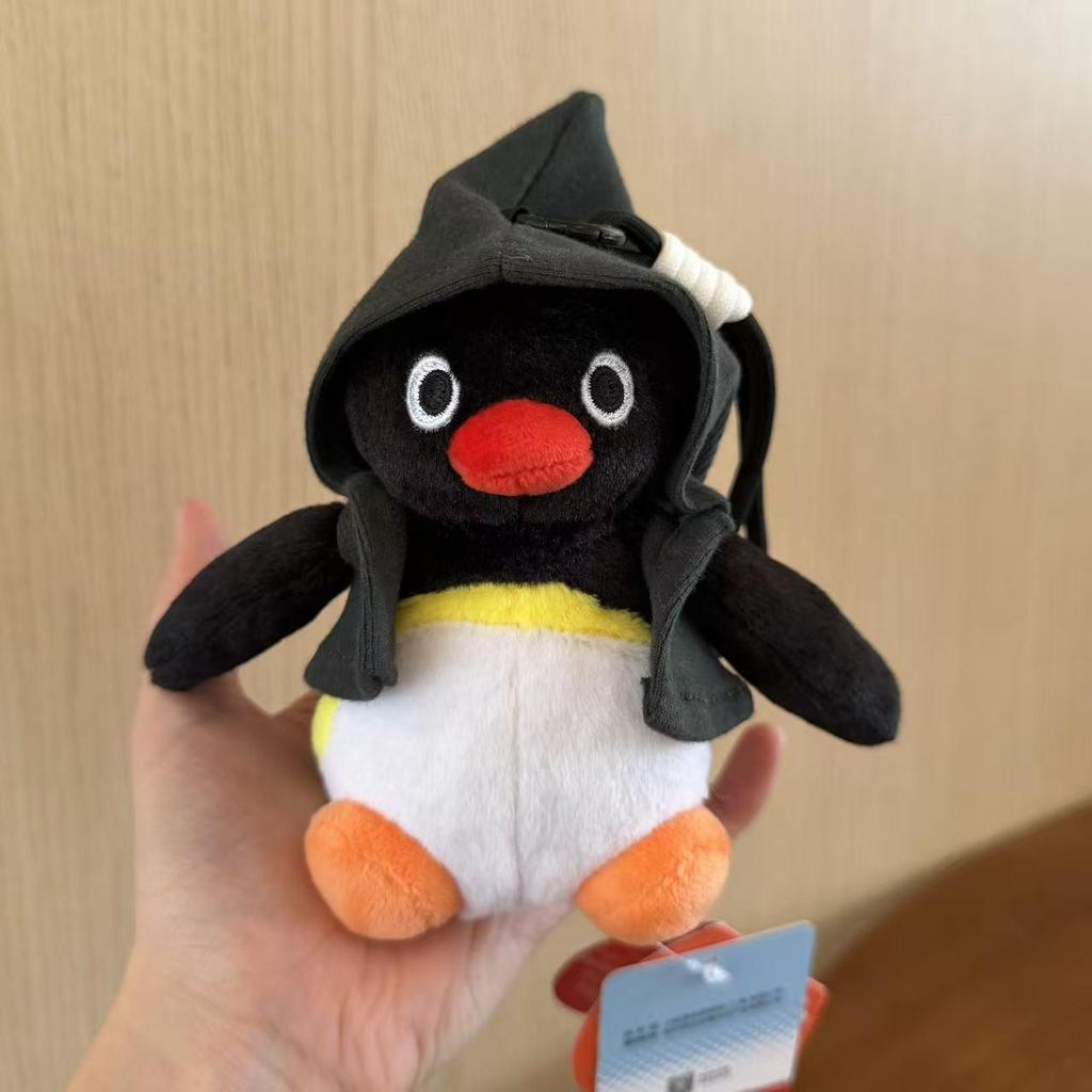 Genuine Penguin Family Bag Charm - Autumn/Winter Series Plush Toy Keychain