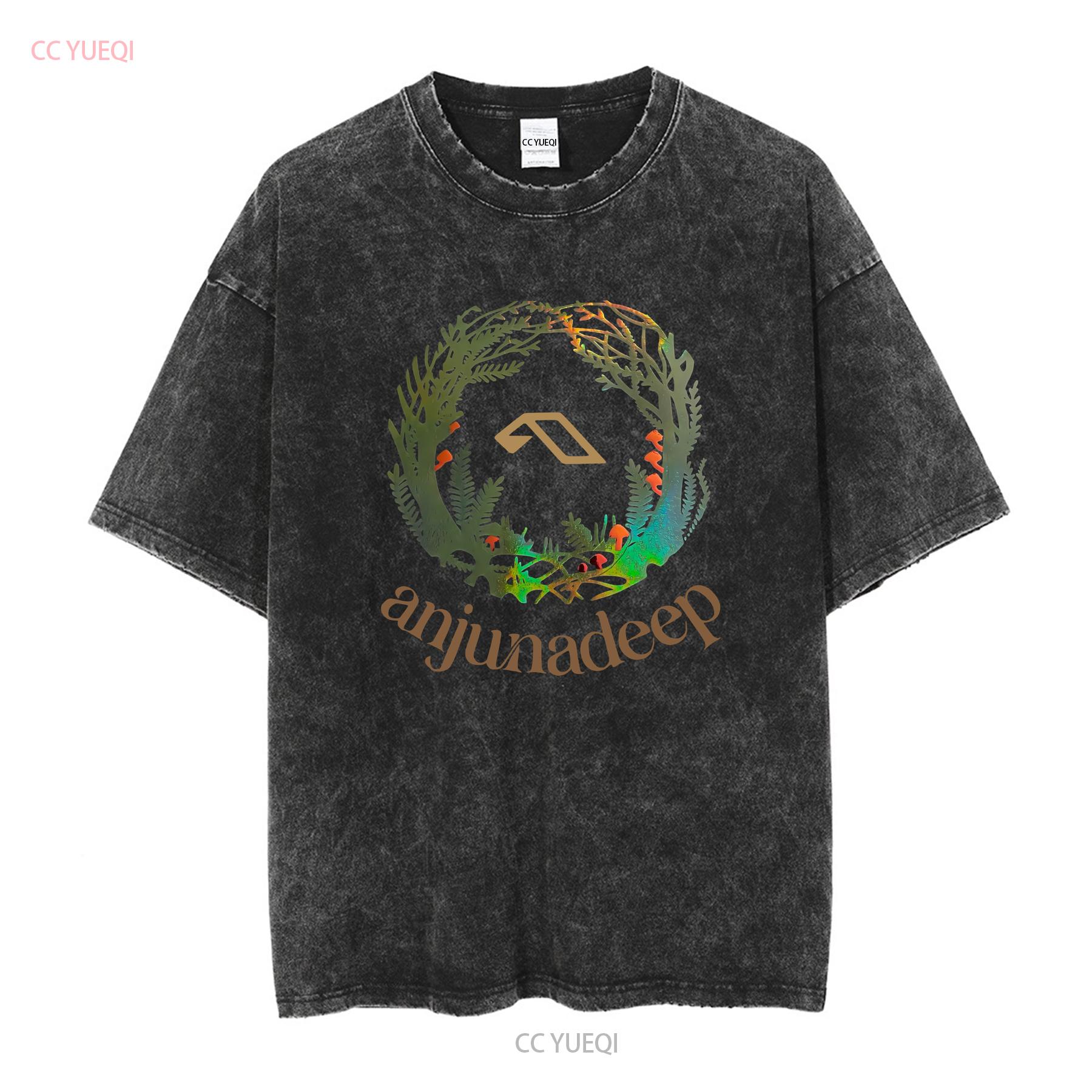 

Anjuna T Shirt Men s Tank Holographic Mushroom Forest Rave Festival EDM Deep House Anjunabeats Anjunadeep Above Beyond vintage S
