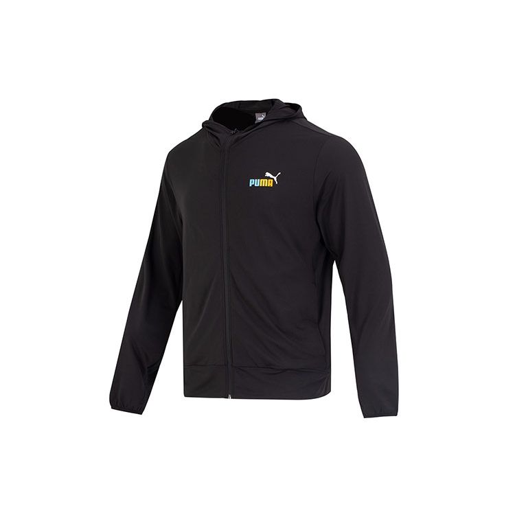 

Puma Повседневная куртка с капюшоном с логотипом и топами унисекс Черный 678006-01 L